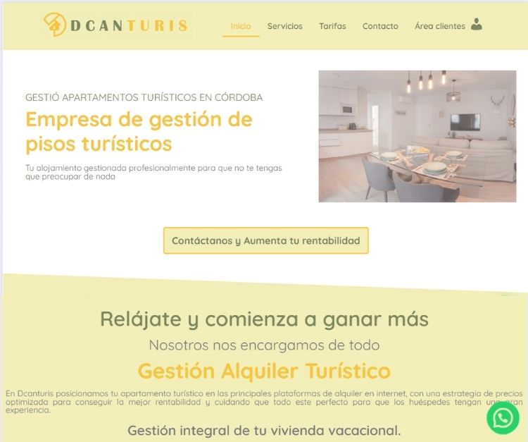 Dcanturis web